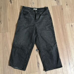 Madewell The Curvy Perfect Vintage Wide-Leg Crop Jean